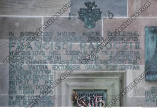 Photo Texture of Memorial Plaque 0005